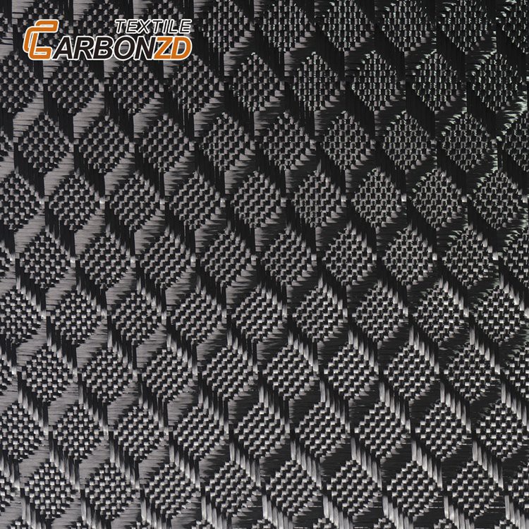 Jacquard Carbon Fiber Fabric